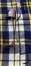 Vintage Bear Archery 4 Arrow RH Recurve Bow Quiver Brown leather top