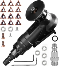 Mini Chamfering Machine, Handheld Mini Air Chamfer Tool Portable 45 Degree 6 R/C