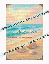 1000 piece jigsaw puzzle Seashell Beach