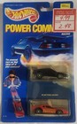1989 Hot Wheels Power Command Ferrari Red 328 GTB and Black Testarossa #4178