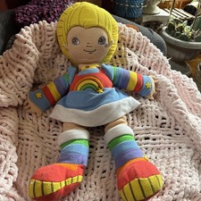 Vintage 1983 Hallmark Rainbow Brite Plush 27  Rare Large