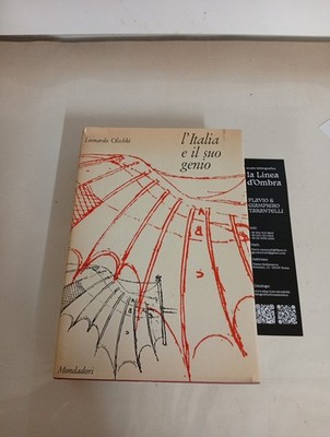 Leonardo Olschki Italien und sein Genie Mondadori 1964