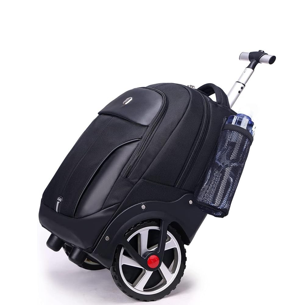 Rolling Backpack with Wheels, Waterproof Backpack… - image 1