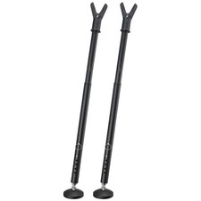 Sliding Door Security Bar 2 Pack, 20.5-51.8 Inch Adjustable Door Stoppers Sec...