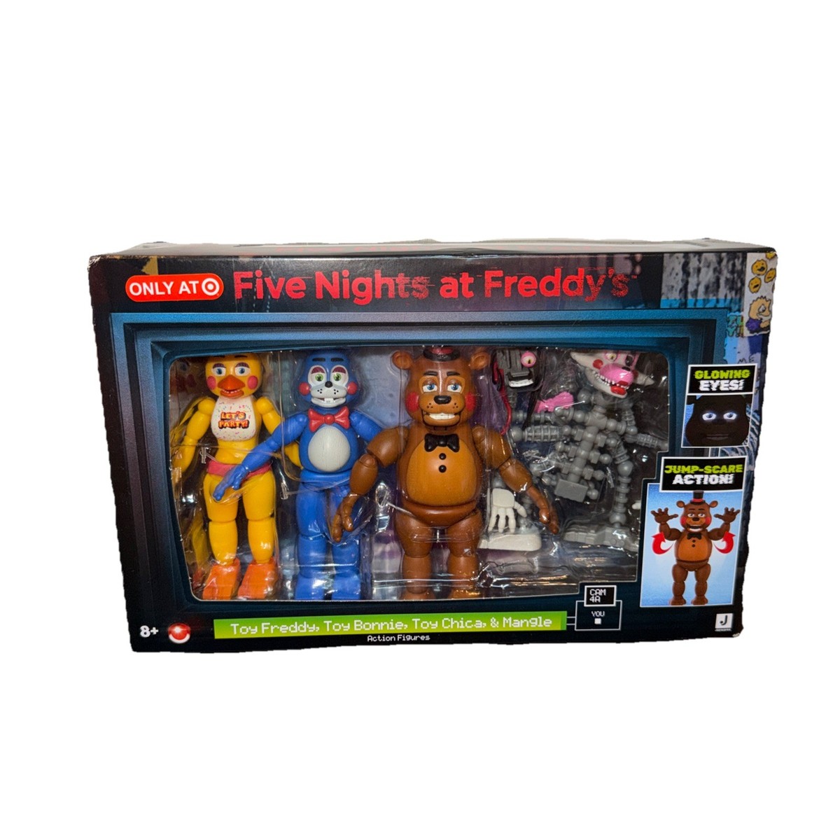 Five Nights at Freddy's Figures Jazwares 4 Pack FNAF Freddy Bonnie