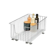 bremermann Schrank-Korbauszug 30 cm Breite // Boden-Teleskopschublade mit Einleg