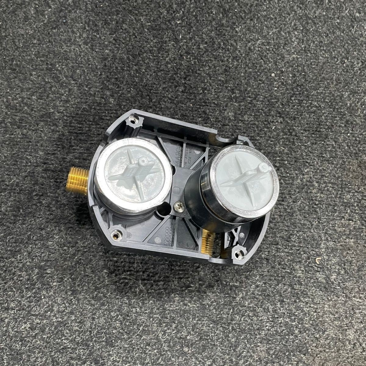 Delta 342701-BL Modern Square Non Shared Function Shower System Package