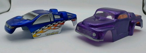 Losi Micro T 1/36 Body Parts Lot Blue Stock & Parma Custom Classic 50s Truck