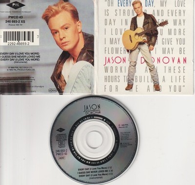 JASON DONOVAN CD-SINGLE  Every Day ( 3inch )