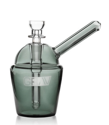 GRAV Slush Cup Pocket Bubbler PREMIUM QUALITY Glass Small Travel Bong Hand Pipe