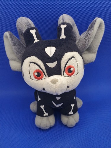 Neopets Halloween ACARA Plush 2008 Jakks Pacific Skeleton Stuffed Toy DAMAGED