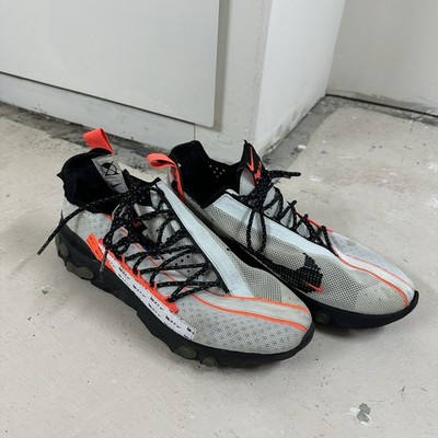 Nike React Runner ISPA CT2692-400 Mens US 11.5 Shoes Ghost Aqua Total Sneakers