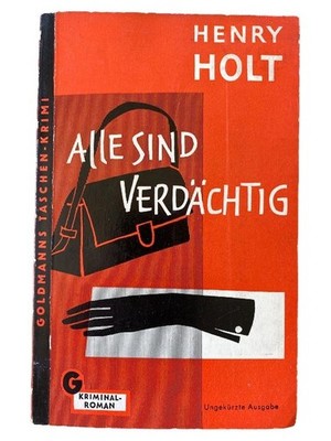 Henry Holt Kriminalroman Taschenbuch Deutsch Krimi Klassiker Detektiv