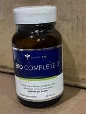 Gundry MD Bio Complete 3 Supplement 60 Capsules Optimal Gut Health MFG: 03/2024