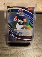 2025 Panini Absolute #110 Cam Skattebo Blue Spectrum Auto /50 - RC - Giants