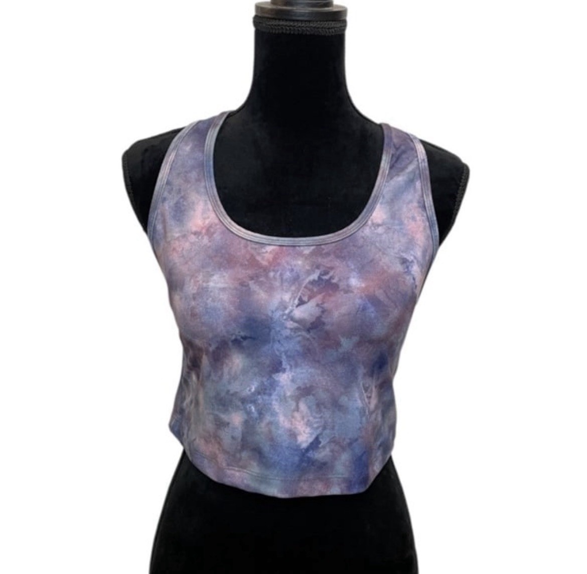 Evolution and Creation Multicolor Tie-Dye Crop To… - image 1