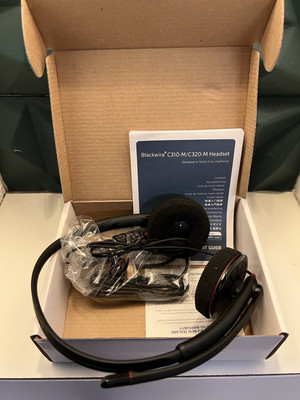 Plantronics Blackwire C320-M Stereo  Headset mit Mikrofon