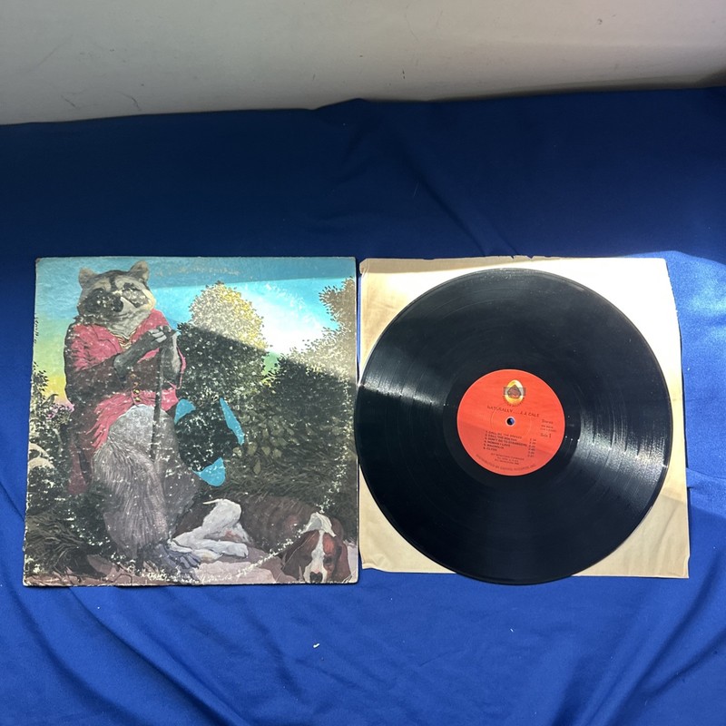 J.J. Cale Naturally Vinyl Record, US 1971 Winchester Press Red Label, VG/VG-