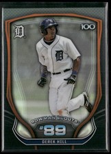 2015 Bowman #BTP-89 Derek Hill Bowman Scouts' Top 100