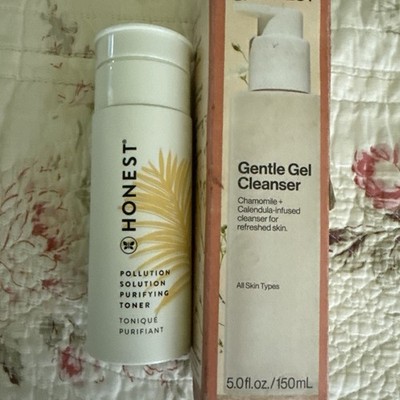 Honest Gentle Gel Cleanser Chamomile & Calendula Essentials 5 fl oz Face Gel