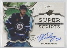 2022-23 SPx Rookie Superscripts Gold 29/49 Dylan Samberg #SSR-DS Auto 0h9s