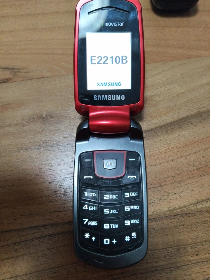 Cellulare vintage usato Con Blocco Operare - SAMSUNG E2210B - Immagine 2 di 4