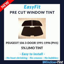 Easyfit Static Vor Cut Getönt für Peugeot 106 3-door 91-96 (PH1) - 5% Limo Heck