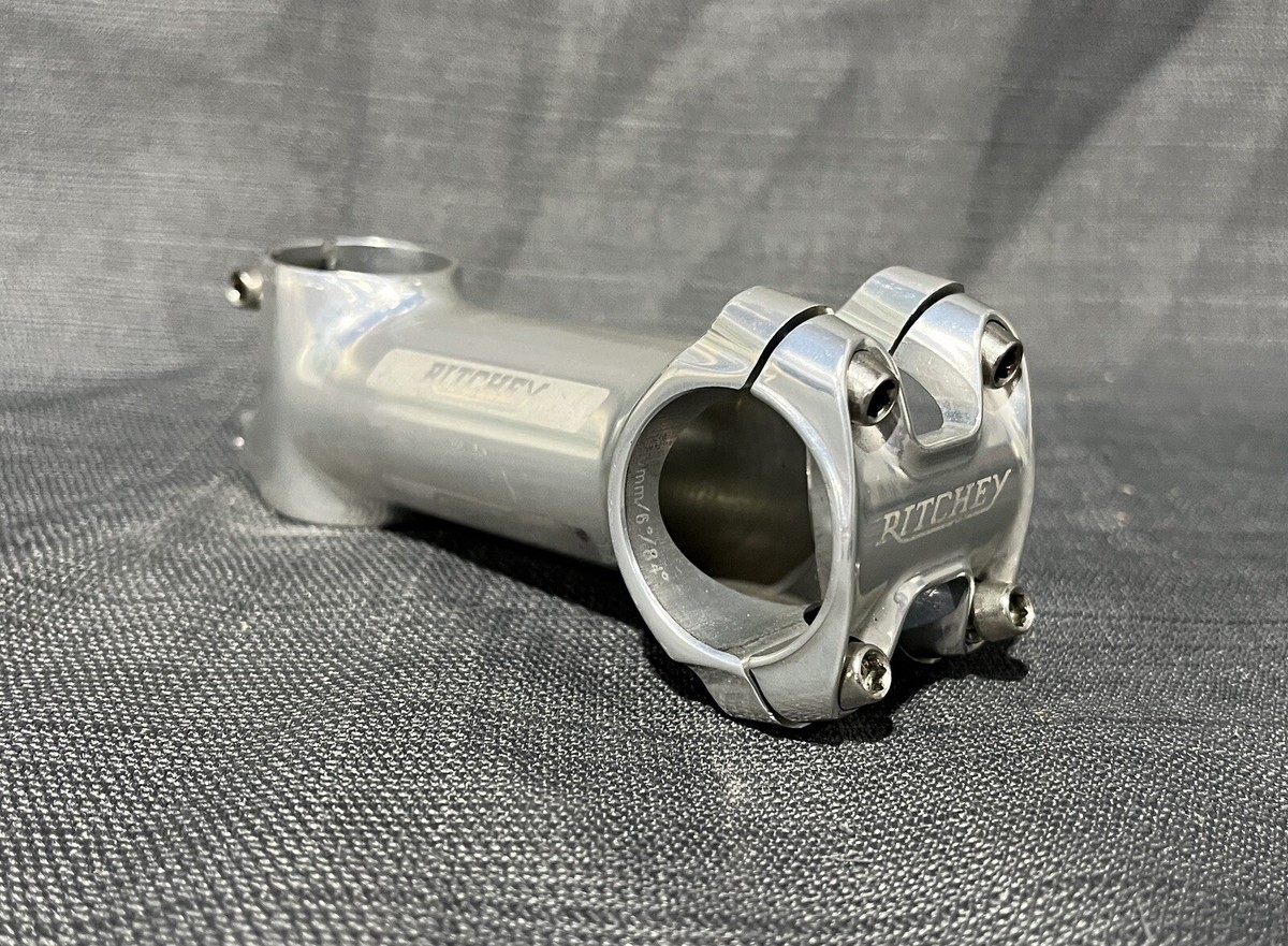 Ritchey Classic C220 Stem 100mm 1 1/8” 31.8mm Clamp +/-6 Degrees Polished Silver | eBay Ritchey Classic C220 Stem 100mm 1 1/8” 31.8mm Clamp +/-6 Degrees Polished Silver | eBay