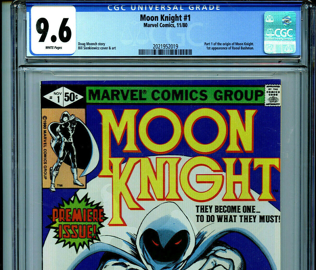 Moon Knight (1980) #1, Comic Issues