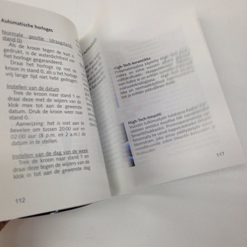 New RADO Original International Warranty Instruction Manuals Booklet - Picture 5 of 6