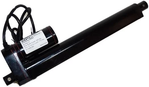 MPC LAD-B8-BK Heavy Duty Linear Actuator, 12V, 225 lb., 8" Stroke Black Finish - Image 2 of 4