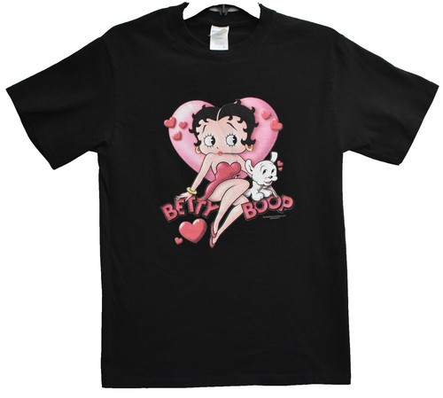 Vintage style Betty Boop short sleeve white shirt KV30738 | eBay