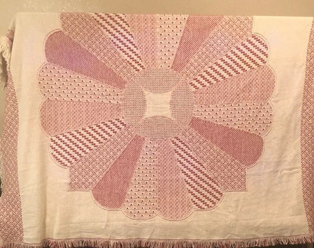 Vintage Chatham 100 Cotton Christmas Colored Throw Blanket Snowman 50