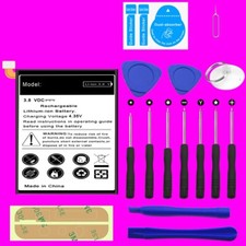 Large Power 2500mAh Battery Repair Screwdriver Kit Tools f Alcatel TCL LX A502DL