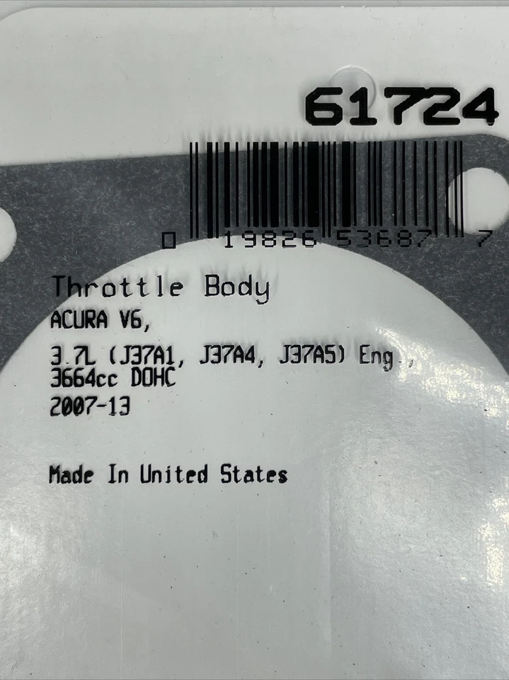 Junta de montaje del cuerpo del acelerador de inyección de combustible Fel-Pro 61724 ¡ENVÍO PREVIO GRATUITO! Foto 2 de 2