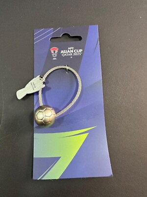 AFC ASIAN FOOTBALL CUP QATAR 2023 - Football Trophy Keychain