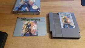 Snake's Revenge Nintendo NES PAL B CIB CONFEZIONE ORIGINALE #2