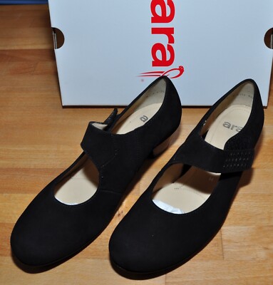 Damen Schuh ARA ''Messina'' Nubuk - Gr. 38 / 5 - NEU & OVP
