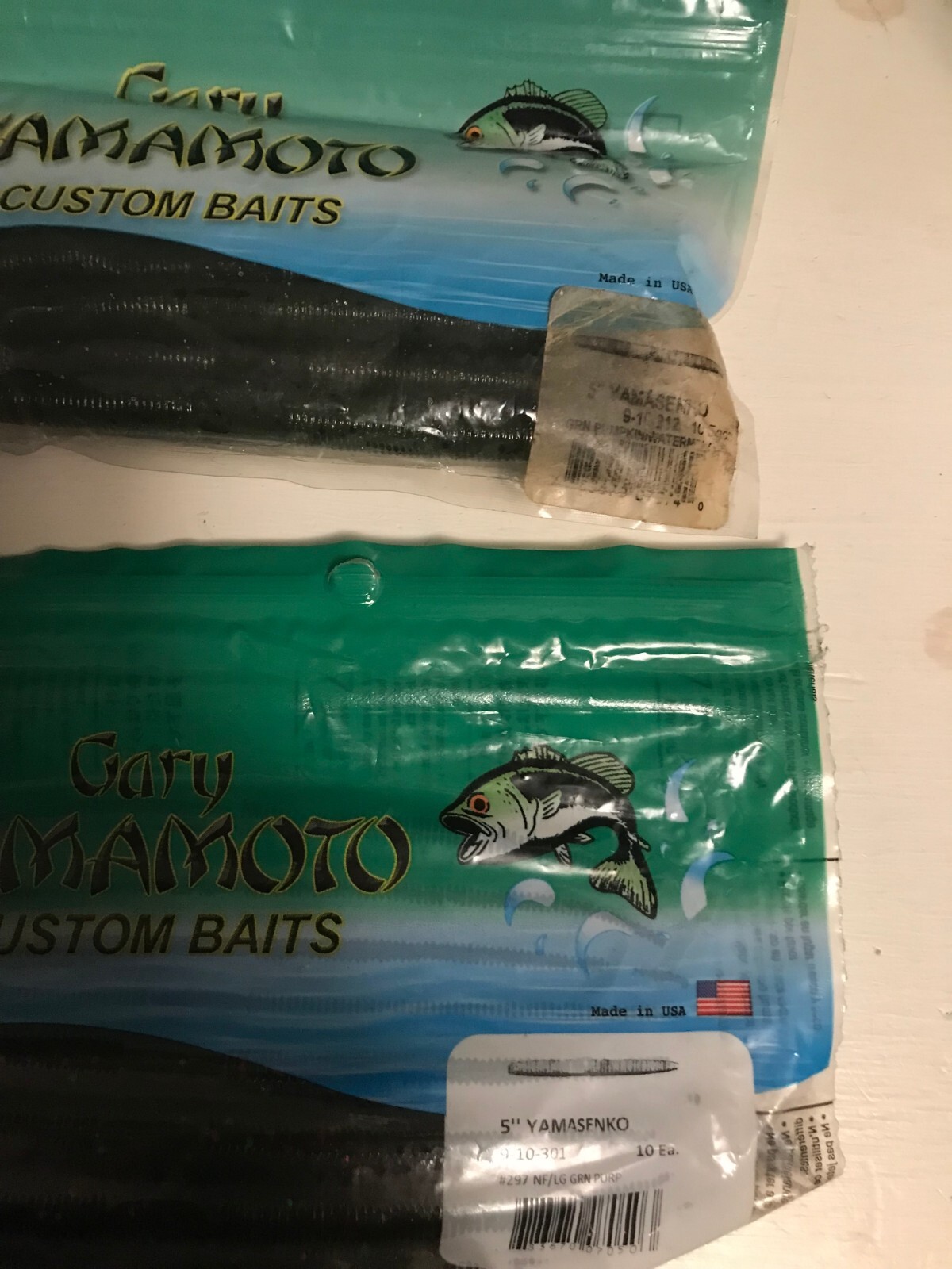 Gary Yamamoto Senkos Lot 5 Packs Green Watermelon eBay