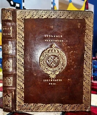 SIGNED VOLTAIRE'S Mentor RARE 1731 Charles Porée JESUIT, Jesus Society Leather