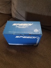 Vintage "Speedy" adjustable roller skates. France. NOS in box. Outdoor skates D4