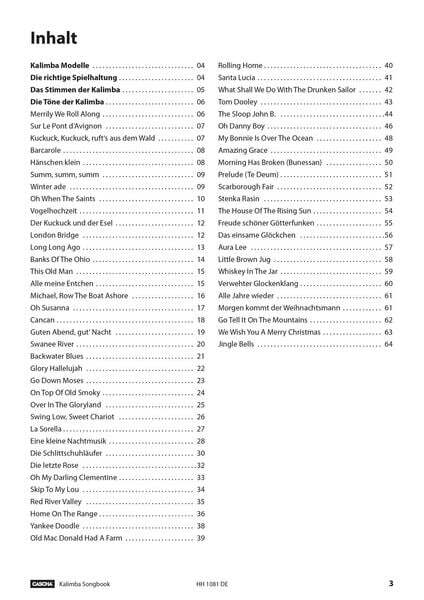 Thumbnail - Kalimba Songbook