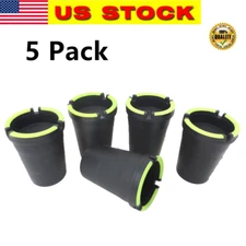 5 Pack Glow in Dark Butt Bucket Ashtray CigaretteExtinguishing Cup Car Holder