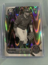 2022 Bowman Draft Sonny DiChiara BDC-16 Chrome RayWave Refractor - Angels