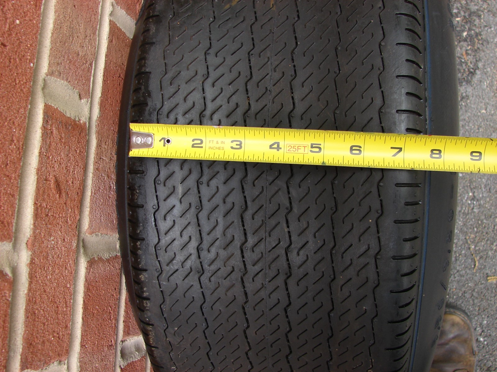 VINTAGE GOODYEAR BLUE STREAK SPORTS CAR SPECIAL 5.50/9.20-14 TIRE FERRARI ALFA