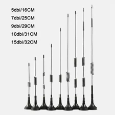 High Gain 4G/3G/GSM/GPRS LTE Outdoor Antenna Magnetic Suction Base SMA Connector
