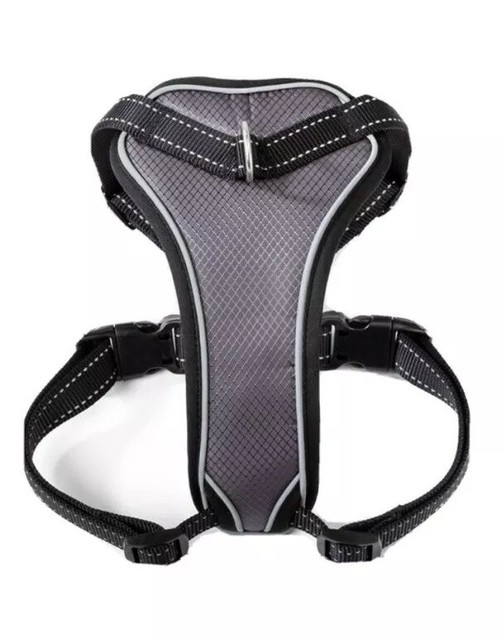 BOOTS & Barkley Large Reflective No Pull Adjustable Dog Harness 90 Lbs