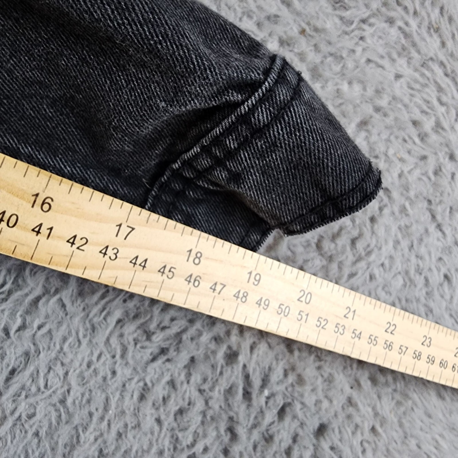 Universal Thread Jacket Womens Small Black Long S… - image 6