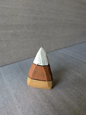 Small Wooden Rustic Painted Candy Corn, Halloween Decor, Primatives By Kathy