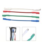 Convenient 4Pcs Set of Cartridge Stylus Cable Wires for Turntable Headshell